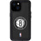 NBA Brooklyn Nets Distressed iPhone 15 Waterproof Case